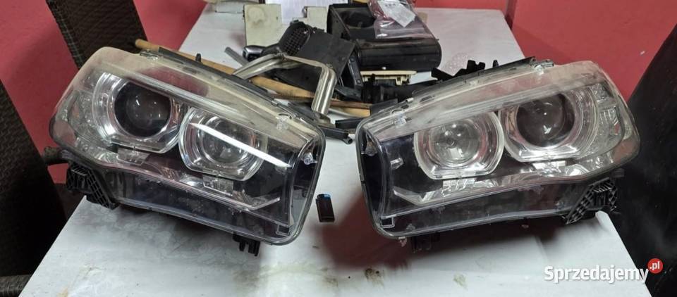 Lampy Bmw x5 F15 bi xenon dynamic skrętne osobowe mazowieckie Siedlce