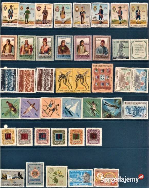 STOME E PRINCIPE 19511965 MNH WYSYŁKA Człuchów