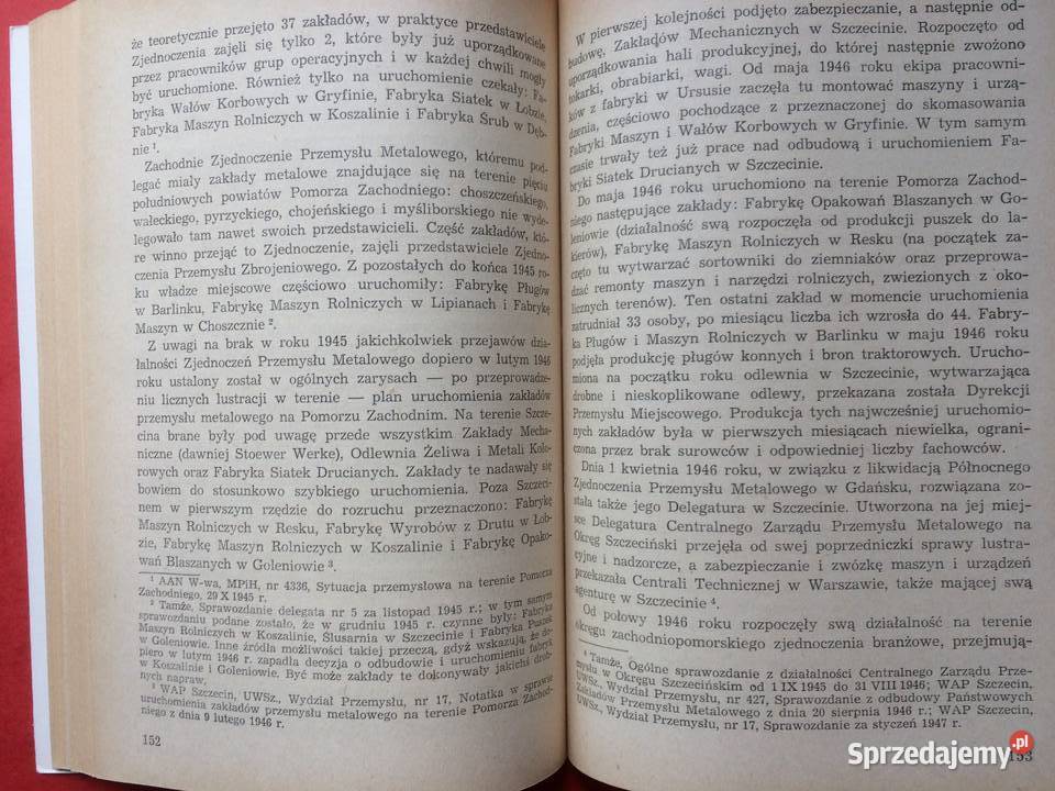 3273 Przemysł Na Pomorzu Zachodnim 19451949