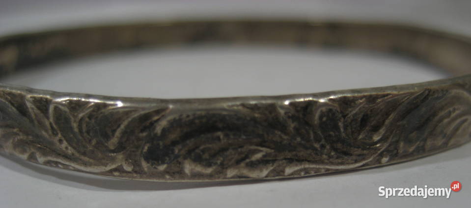Bransoleta Srebrna Warmet PRL Warszawa sprzedam