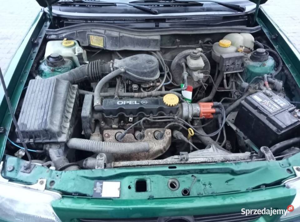 Opel Astra 14 8v pierwszego właściciela Salon zielony dolnośląskie Wałbrzych
