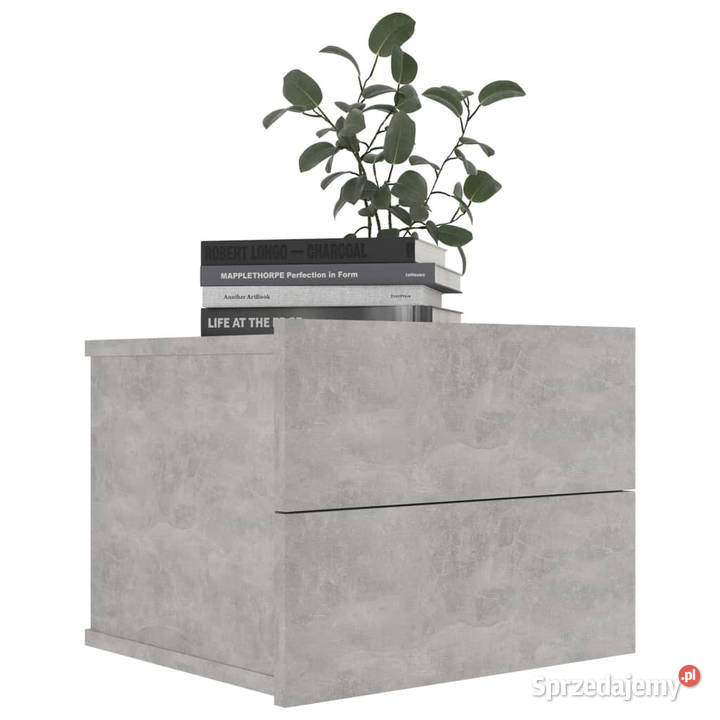Szafki nocne 2 szarość betonu 40x30x30 WM801062 Warszawa