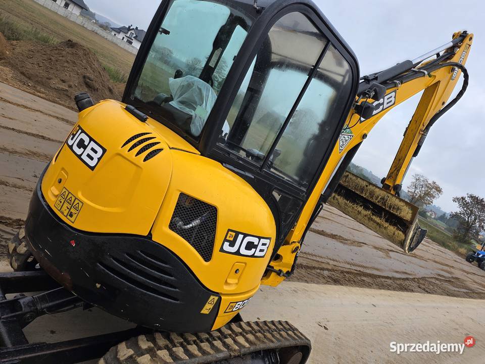 JCB 8026 mini koparka 3 łyżki szybkozłącze 1 wł Bieliny