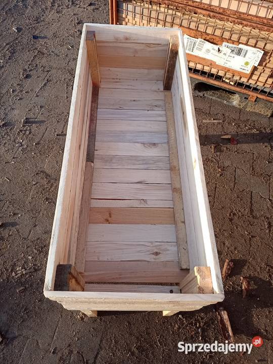 skrzynka drewniana warzywniak donica 102x40x70 Donice Żary