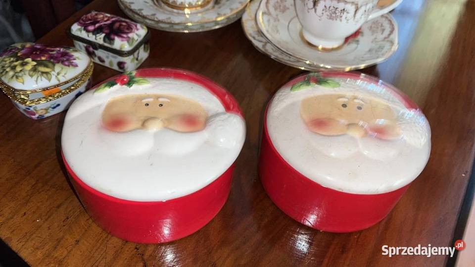 Pojemnik puzderko z Mikołajem Boże Narodzenie