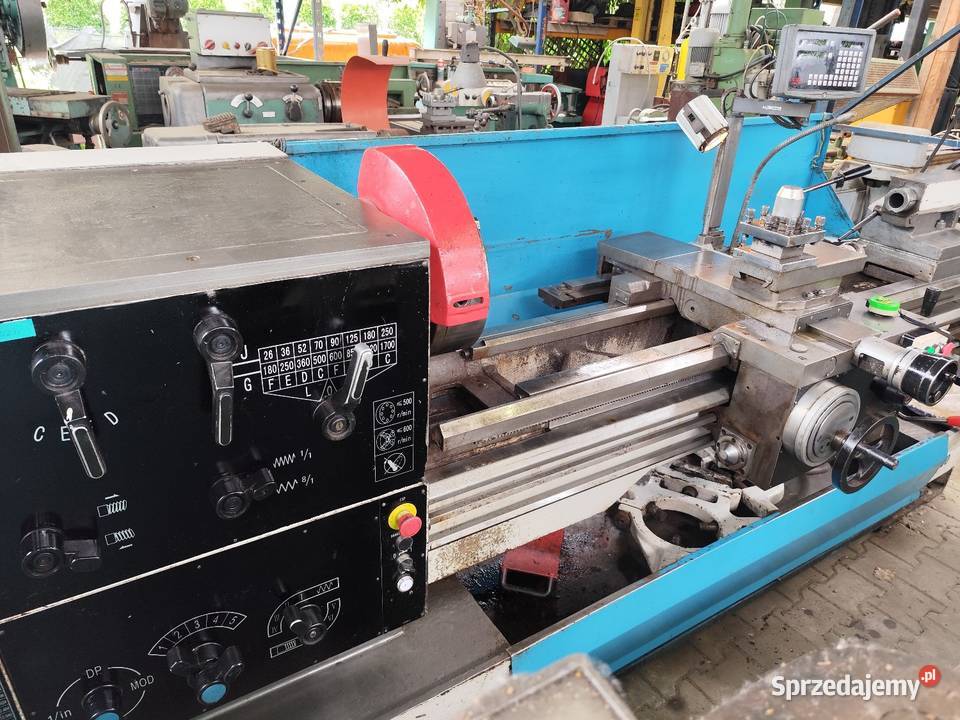Tokarka do metalu 500 x 1500 przelot 106 mm Cu Biznes i Przemysł Maków Podhalański