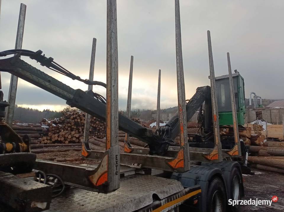 Scania R450 do drewna dźwig zabudowa aluminiowa małopolskie
