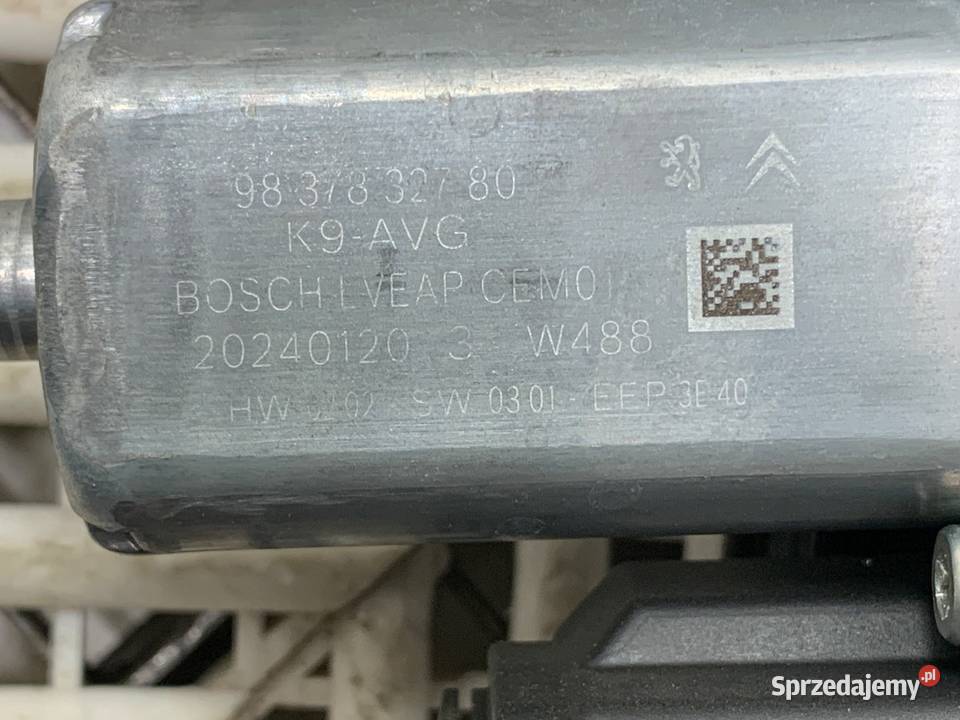 PODNOŚNIK SZYBY LEWY PRZÓD TOYOTA PROACE