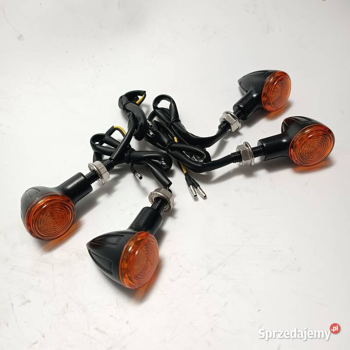 Komplet migaczy kierunkow metal custom chopper Kierunkowskazy śląskie Racibórz