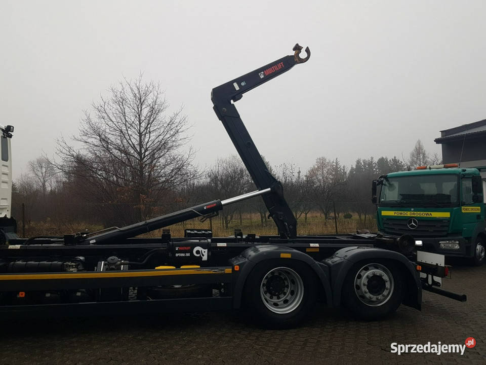 MAN TGS 26430 3 OSIE HAKOWIEC MULTILIFT OPTIMA manualna Poręba