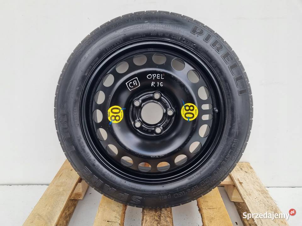 KOŁO ZAPASOWE DOJAZDOWE 12585 R16 Opel Vectra C sprzedam