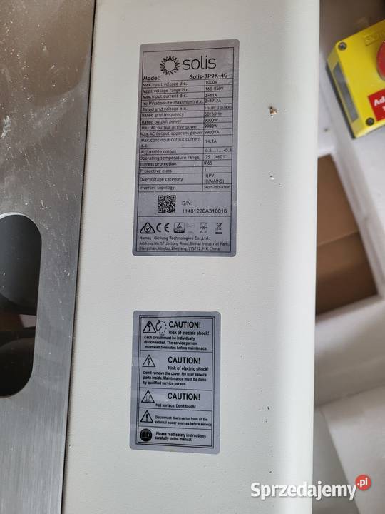 Falownik Solis 9kw Lubliniec sprzedam