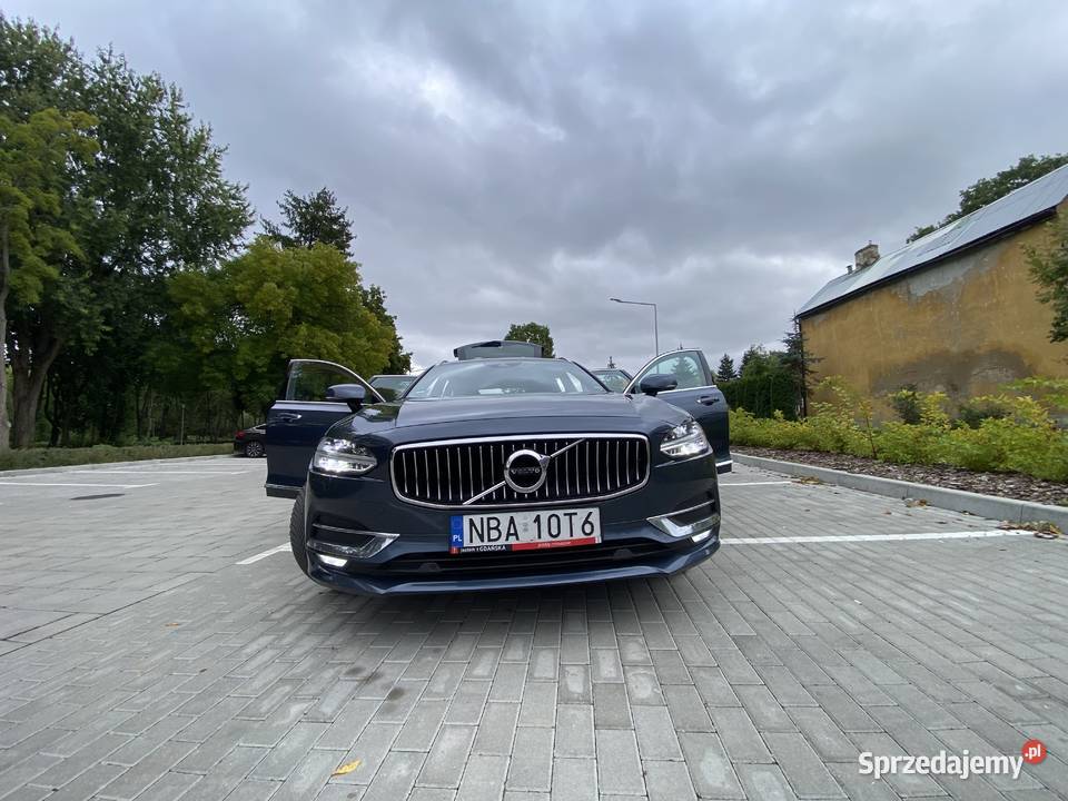 Volvo V90 Oryginalny lakier4x4235 D5serwisowany granatowy V90 Bartoszyce