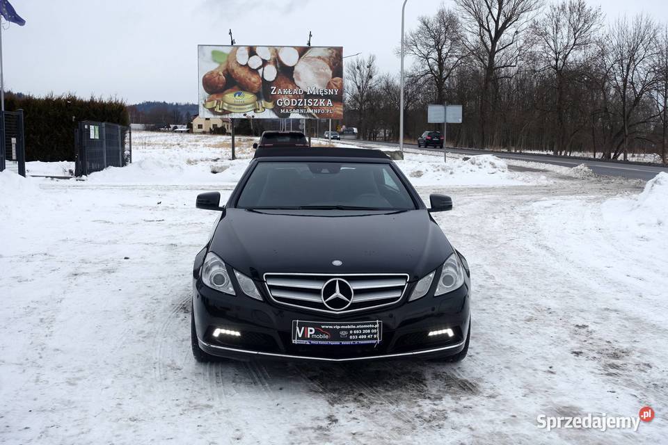 MERCEDES E350CGI 292 KABRIO AVANTGARDE FULL Buczkowice