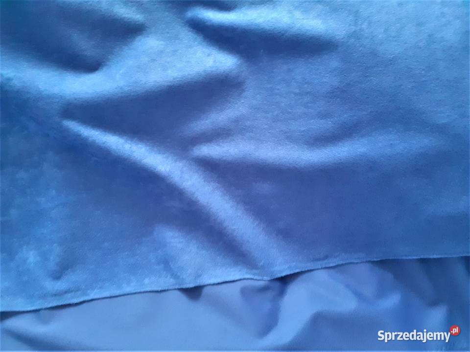 Kupon tkaniny obiciowej welur granat mazowieckie Mińsk Mazowiecki