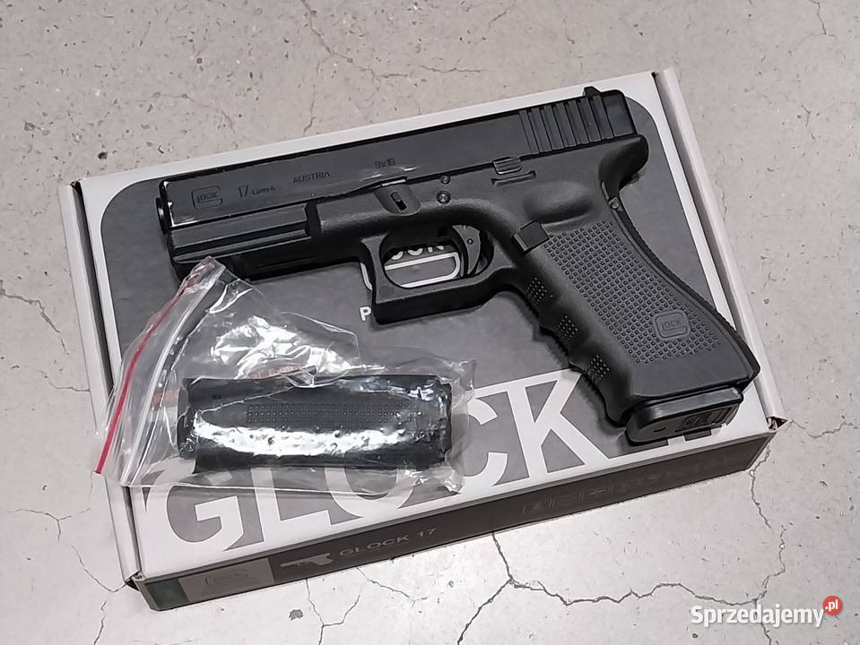 Replika pistolet ASG Glock 17 gen 4 6 mm green Czeladź