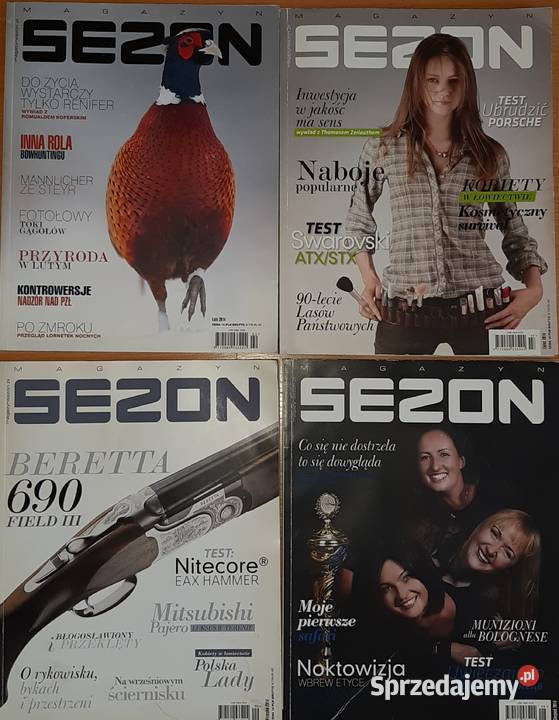 Magazyn Sezon i Łowiec Polski 9 egzemplarzy Sosnowiec