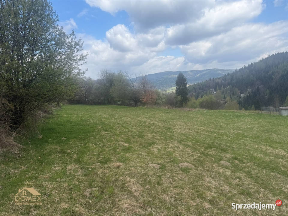 Działka na sprzedaż Ślemień 2300m2 sprzedam