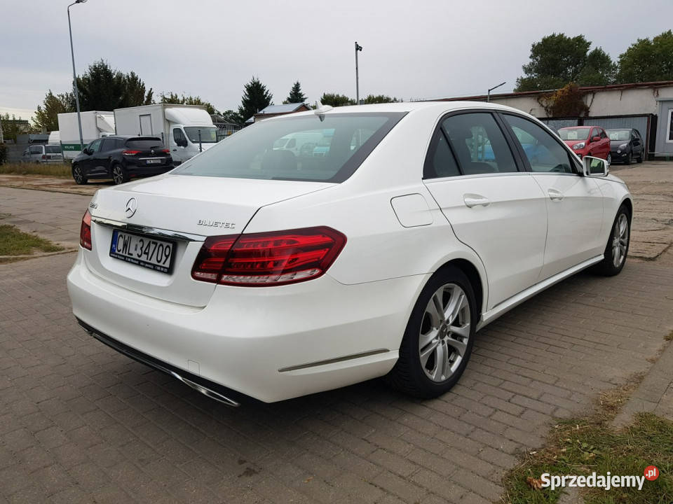 Mercedes E 220 E220 CDI Biała Perła Super Stan Włocławek