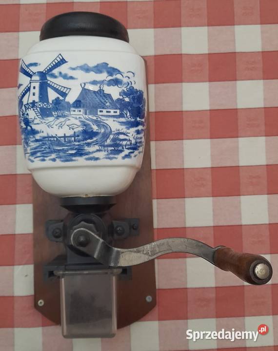 Ozdobny młynek vintage z holenderskim wiatrakiem zachodniopomorskie