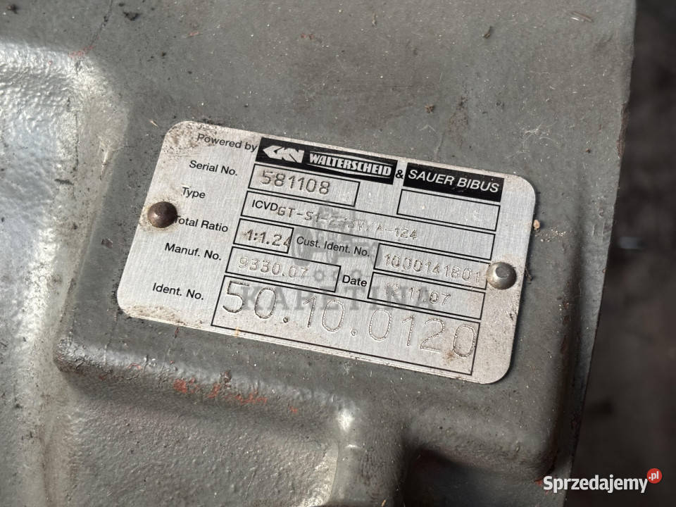 Sauer Bibus GTS1233VA124 Obudowa Skrzyni Biegów