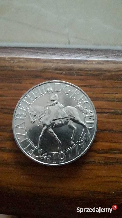 Kolekcjonerska moneta bita na jubileusz Królowej Janów Lubelski sprzedam