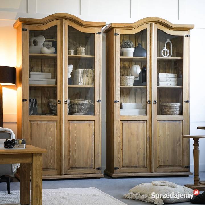 Witryna rustykalna woskowana sprzedam