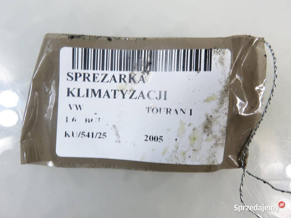 KOMPRESOR KLIMATYZACJI VW TOURAN I 16 BGU osobowe sprzedam