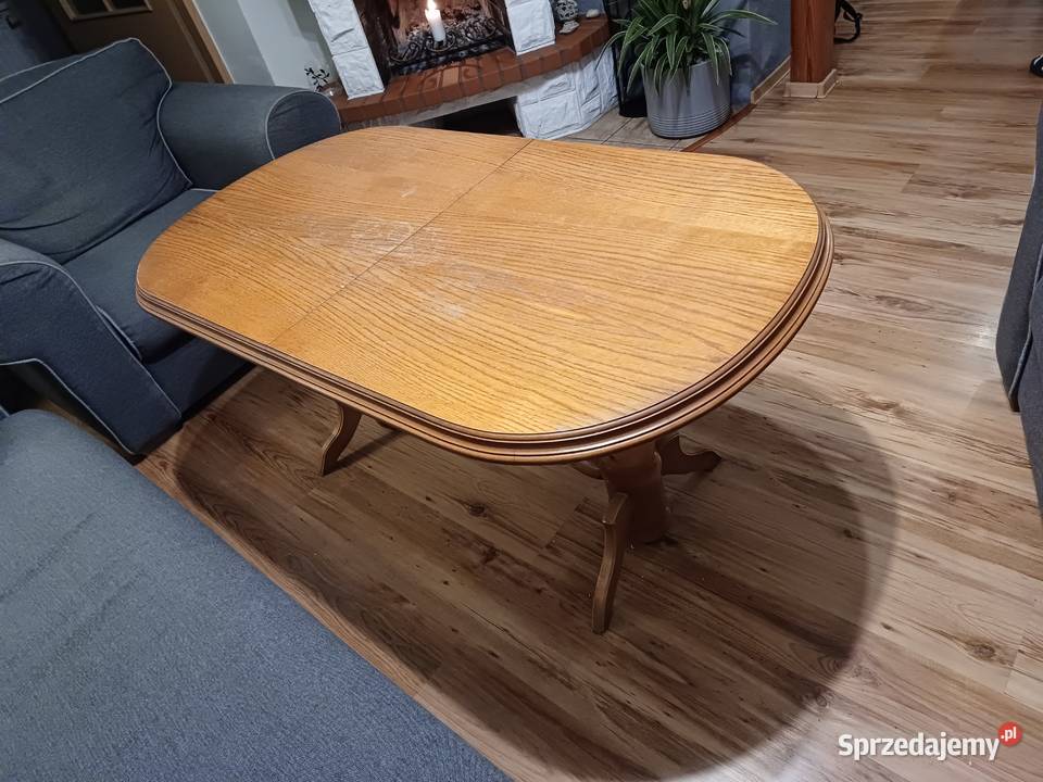 Ława rozkładana dąb rustikalny 65cm Kwidzyn