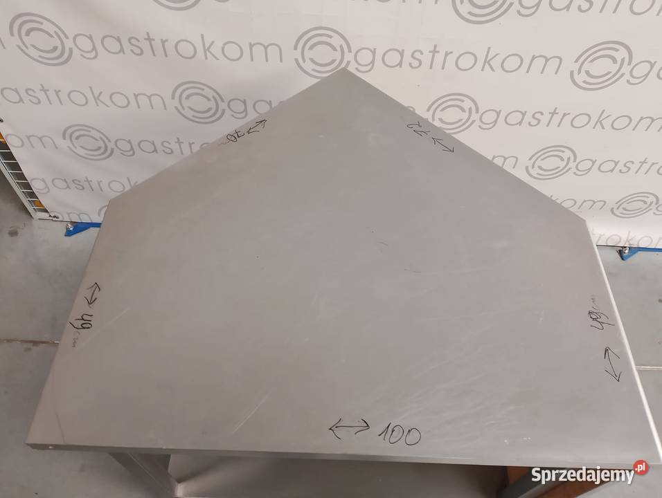 Stanowisko narożnikowe zabudowane 100x49x70 dolnośląskie Wrocław