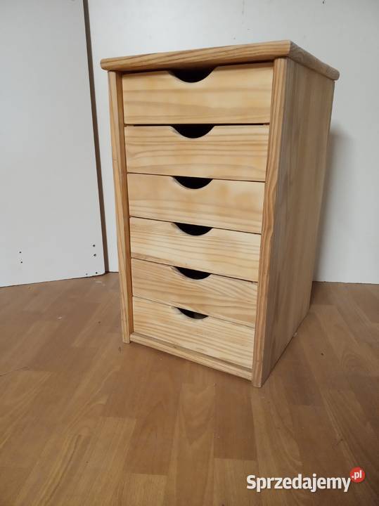 Szafka sosnowa organizer łódzkie Łęczyca