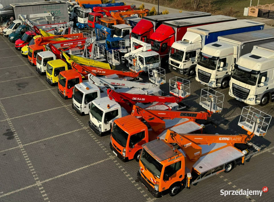 Iveco Daily 55S17W 4x4 Zwyżka 19m Versalift Lat Widełki