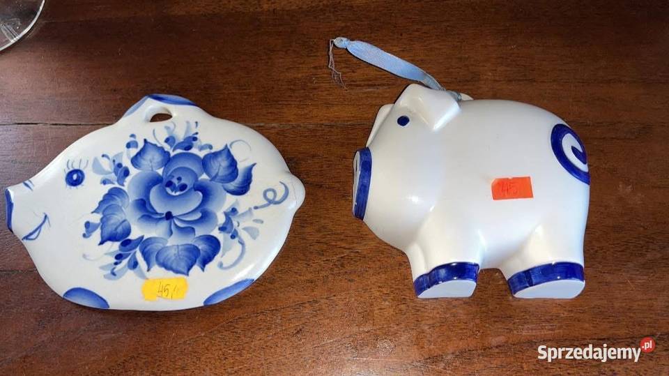 Świnka Porcelana Do powieszenia Gdańsk