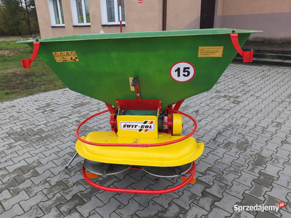 Rozsiewacz na taśmę 300 400 lejek KŁOS Motyl mazowieckie Warka