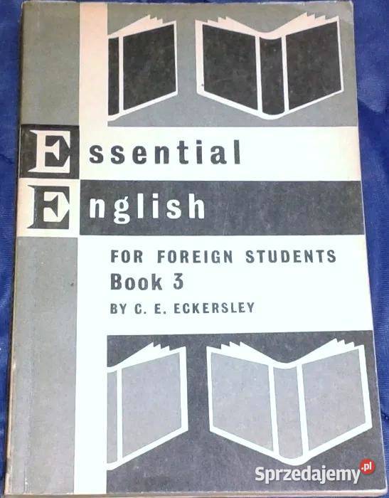 Essential English for Foreign Students Book 3 G Chełm