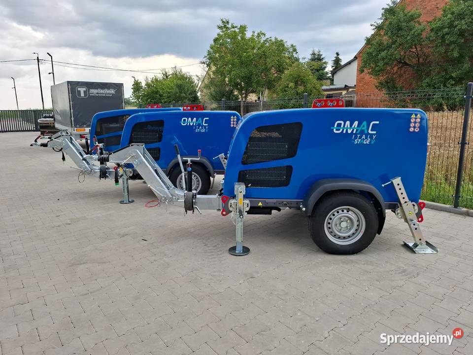 Wciągarka linowa do kabli OMAC UP40 4 tony 40 kN Cielcza