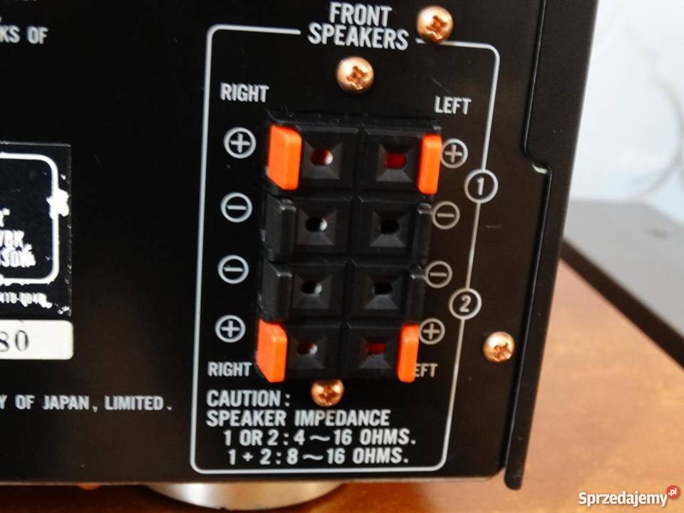 Amplituner JVC RX808V z korektorem mocny 330 wat Jasło