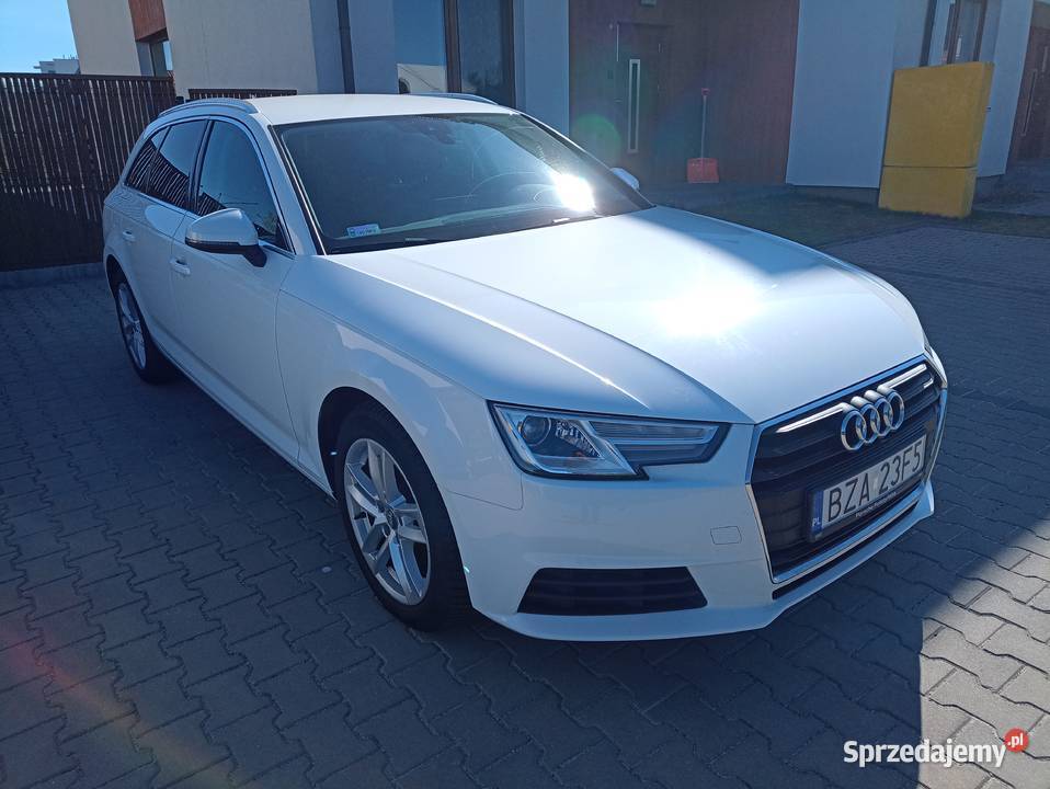 Sprzedam zadbane Audi A4 B9 Avant salon nowe Zarejestrowany w Polsce Zambrów sprzedam
