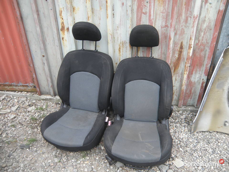 Fotel przedni prawy lewy bez airbag Peugeot 206 Kraków sprzedam