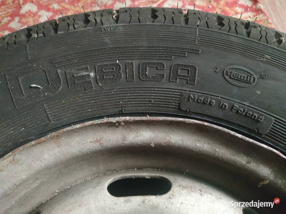 D124 koło Stomil Opona Dębica 165 R13 felga Fiat podkarpackie Rzeszów sprzedam