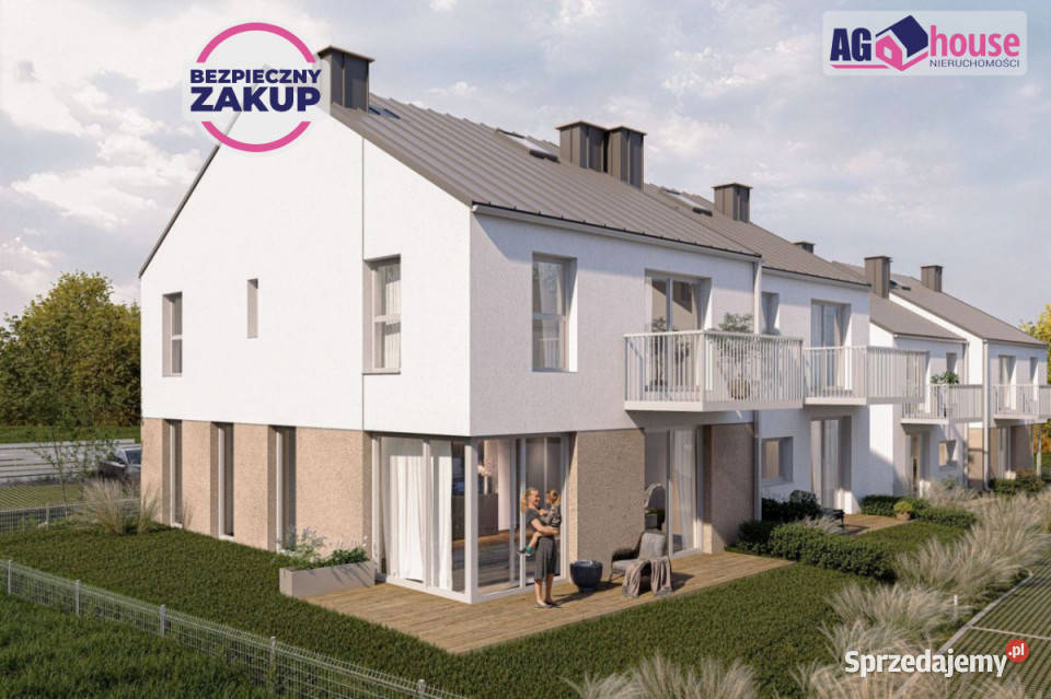 sprzedaży domu bliźniaka 85m2 Bojano Tartaczna sprzedam