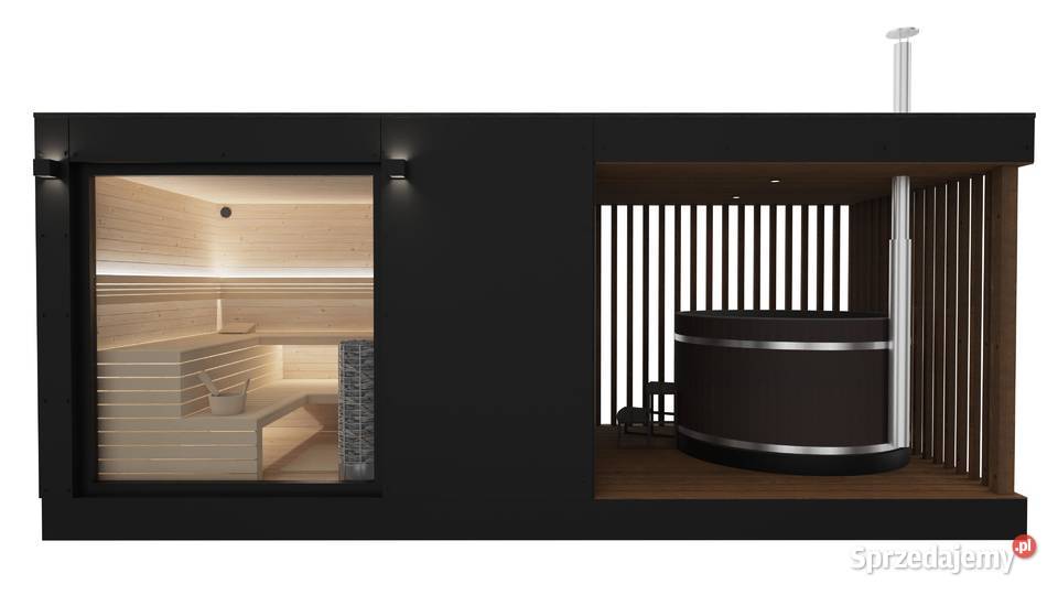 Sauna ogrodowa Sofia 620 x 250