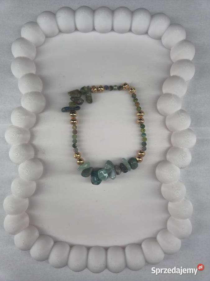 Bransoletka złota pistacja Rybnik