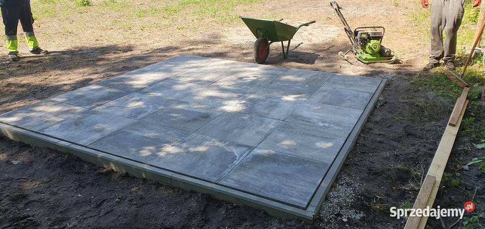 Układanie kostki brukowej do kontaktu Obrzeża i palisady Morawica sprzedam