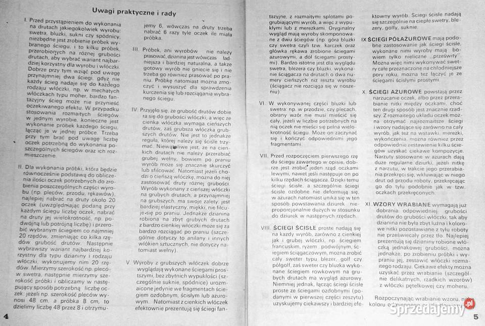 kłębka do swetra Halina Kowalewska Chełm