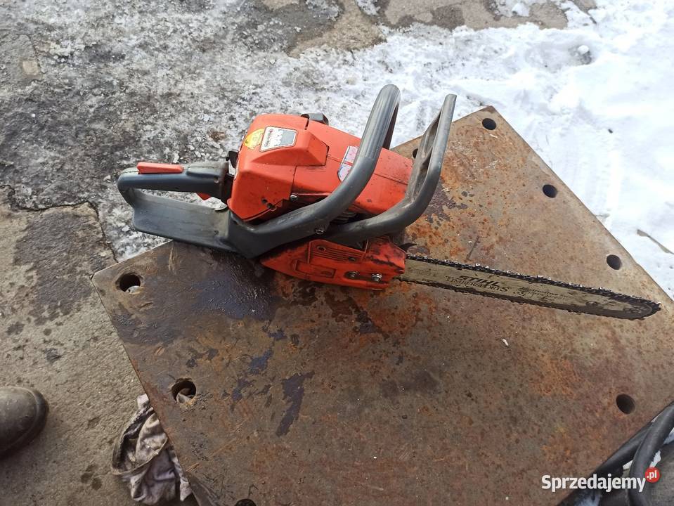 Piła spalinowa Stihl i OleoMax Lucynowo