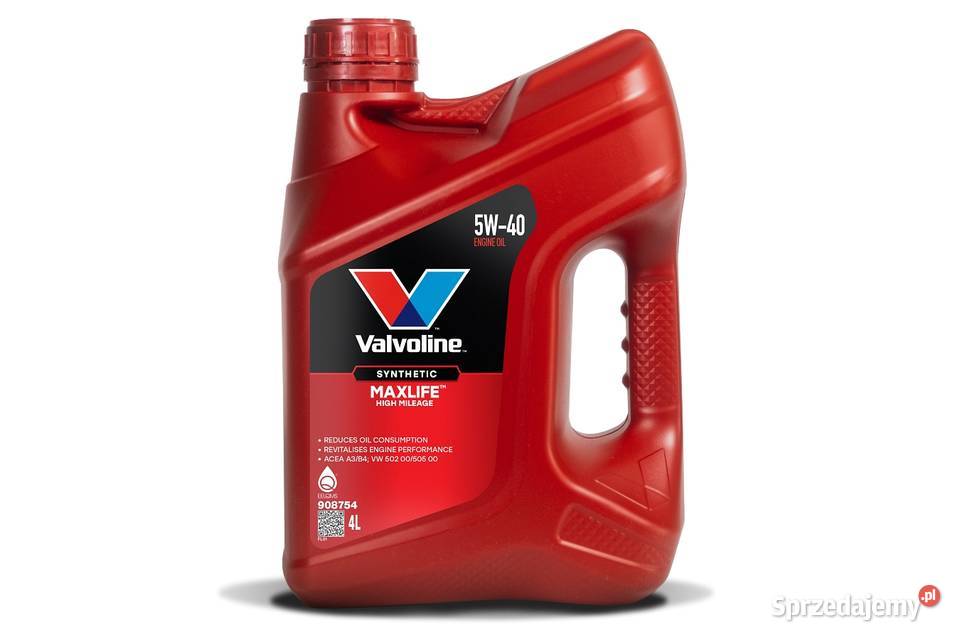 Olej Valvoline Maxlife 5W40 4 litry Sosnowiec