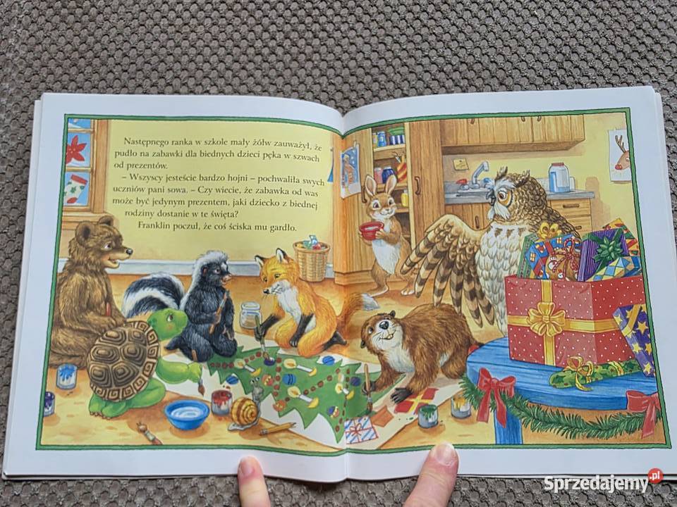 Franklin i prezent świąteczny Kraków