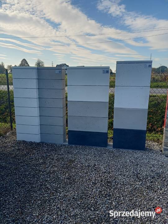 Ogrodzenie z betonu architektonicznego bloczki Elementy betonowe