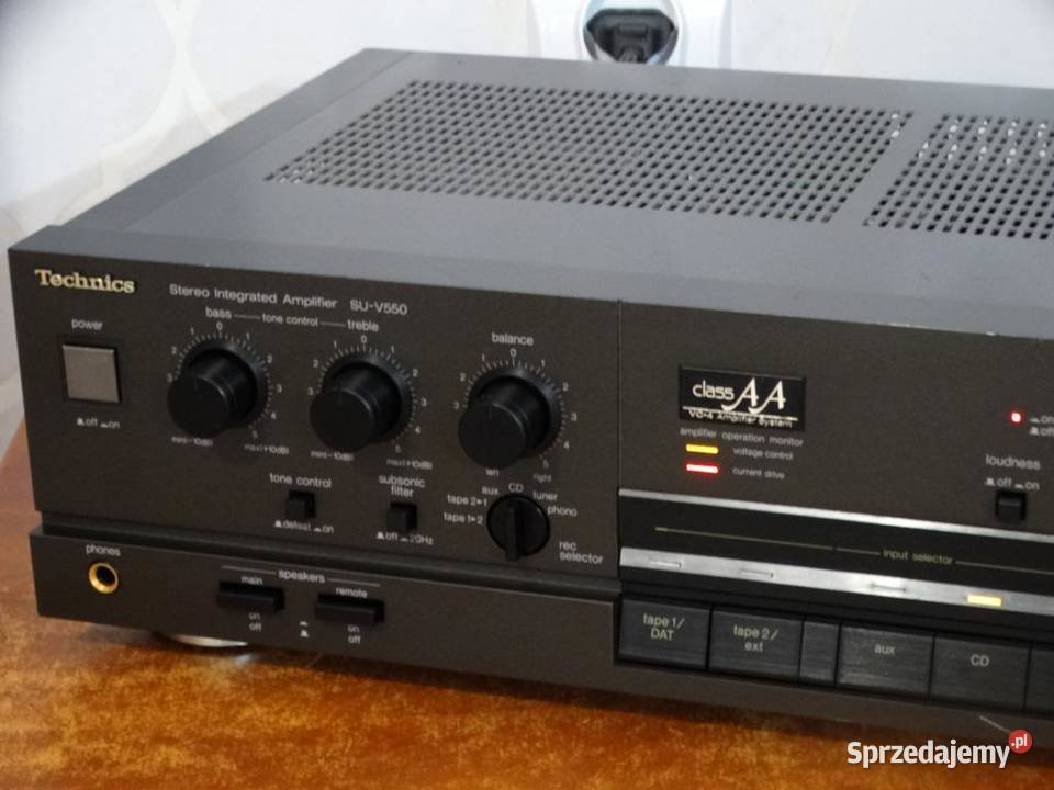 Wzmacniacz Technics SUV550 sprawny 520 wat Jasło